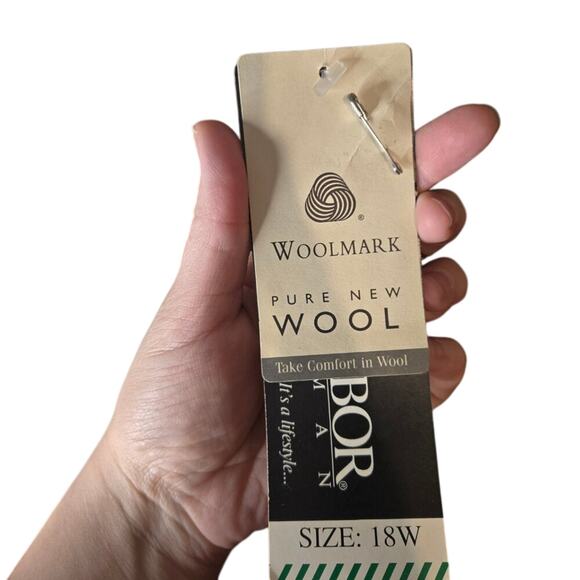 Sag Harbor 18W Classy Black 100% Wool V-neck Sleeveless Dress [0274] - Picture 6 of 11